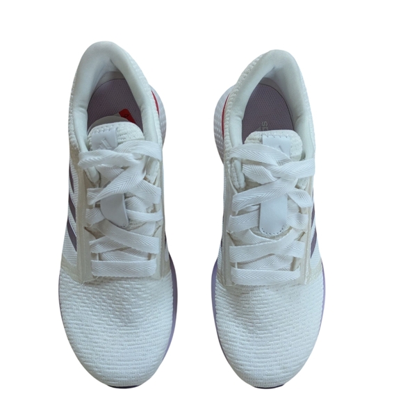 Adidas Edge Lux 4 White Ombre Running Shoes Sneakers Size 8 - Picture 4 of 11